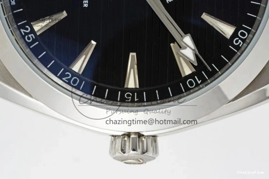 1222 MultiPurpose Aqua Terra 150M SS JQK 1:1 Best Edition Black Dial SS Hand on SS Bracelet A 7833